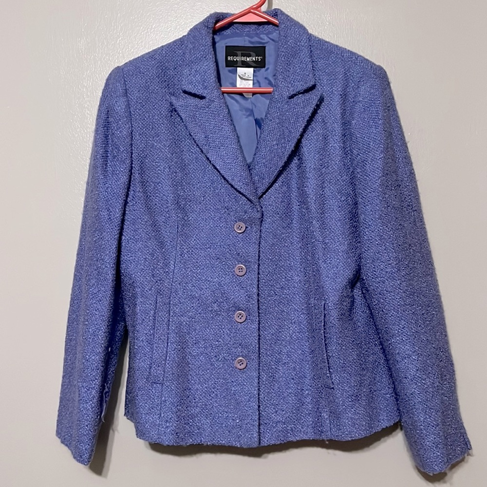 Requirements size 8 blazer jacket